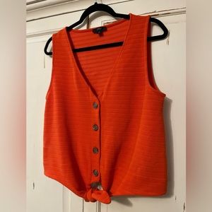J Crew orange tank
